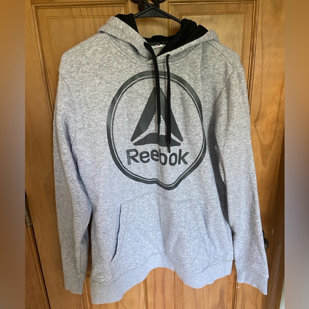 Grey Reebok Hoodie